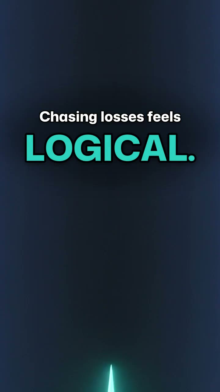 Chasing losses poster