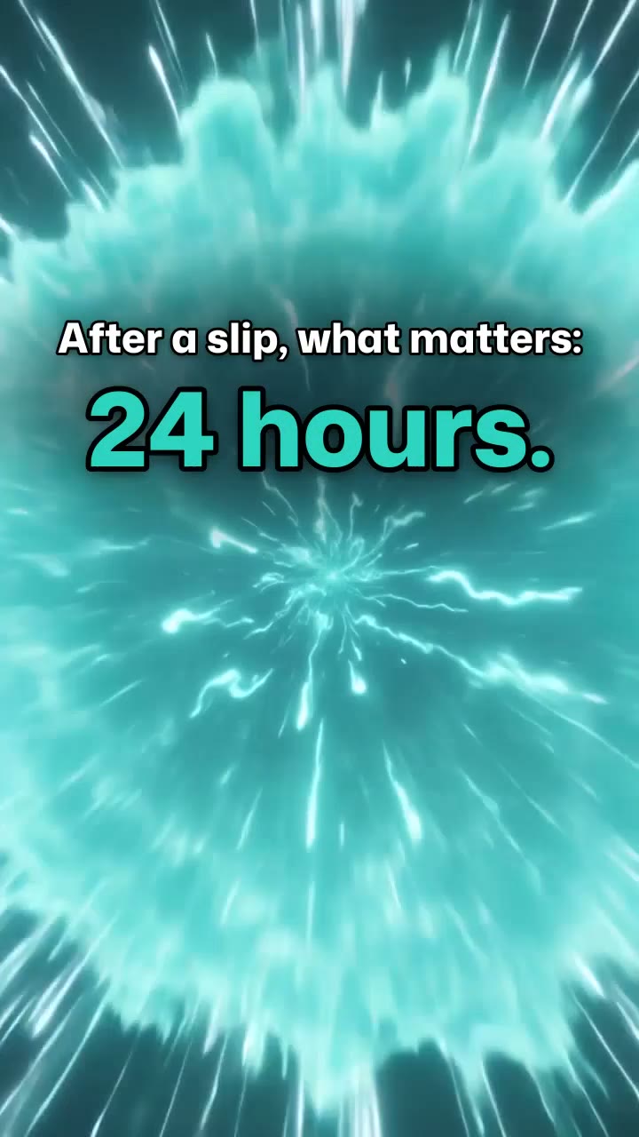 The first 24 hours after a slip poster