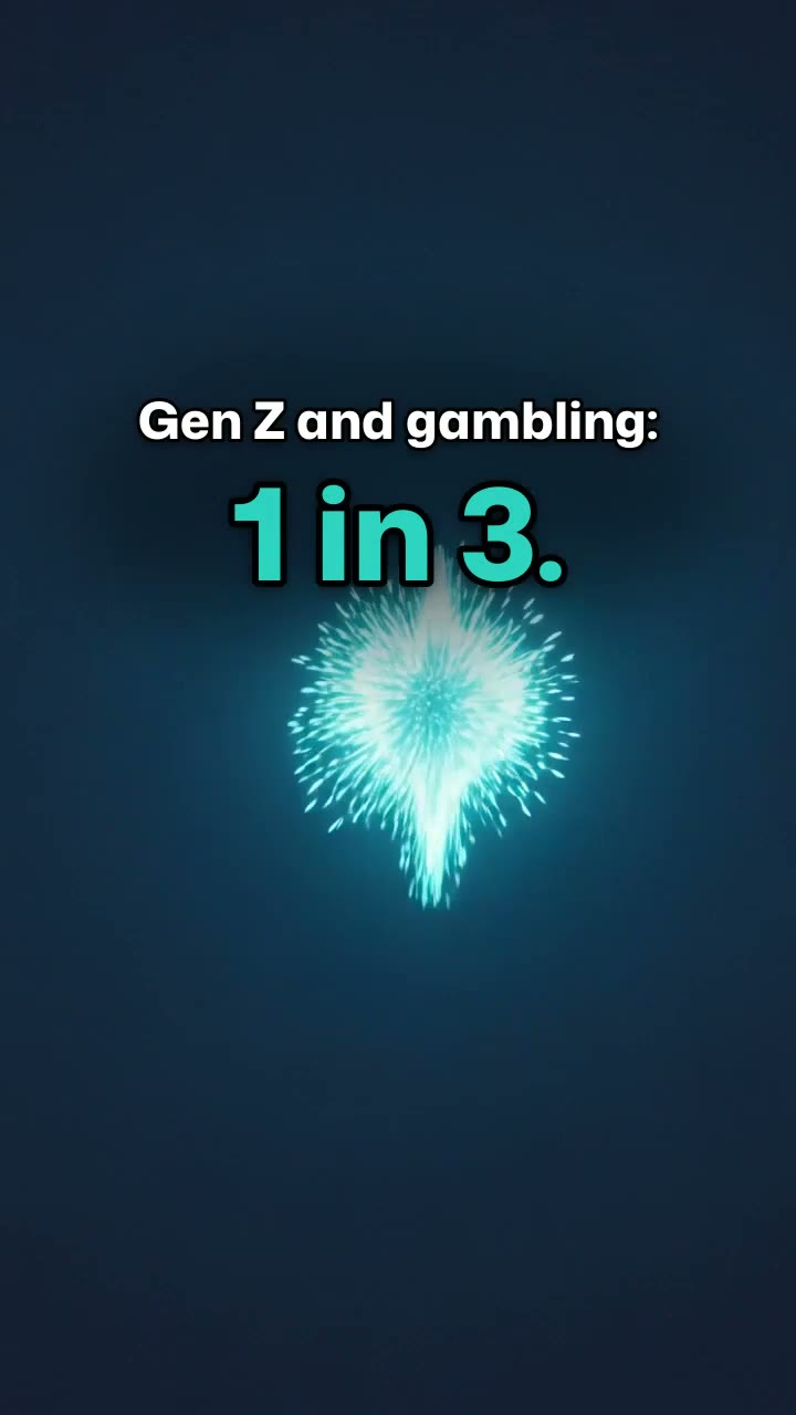 Gen Z and gambling poster