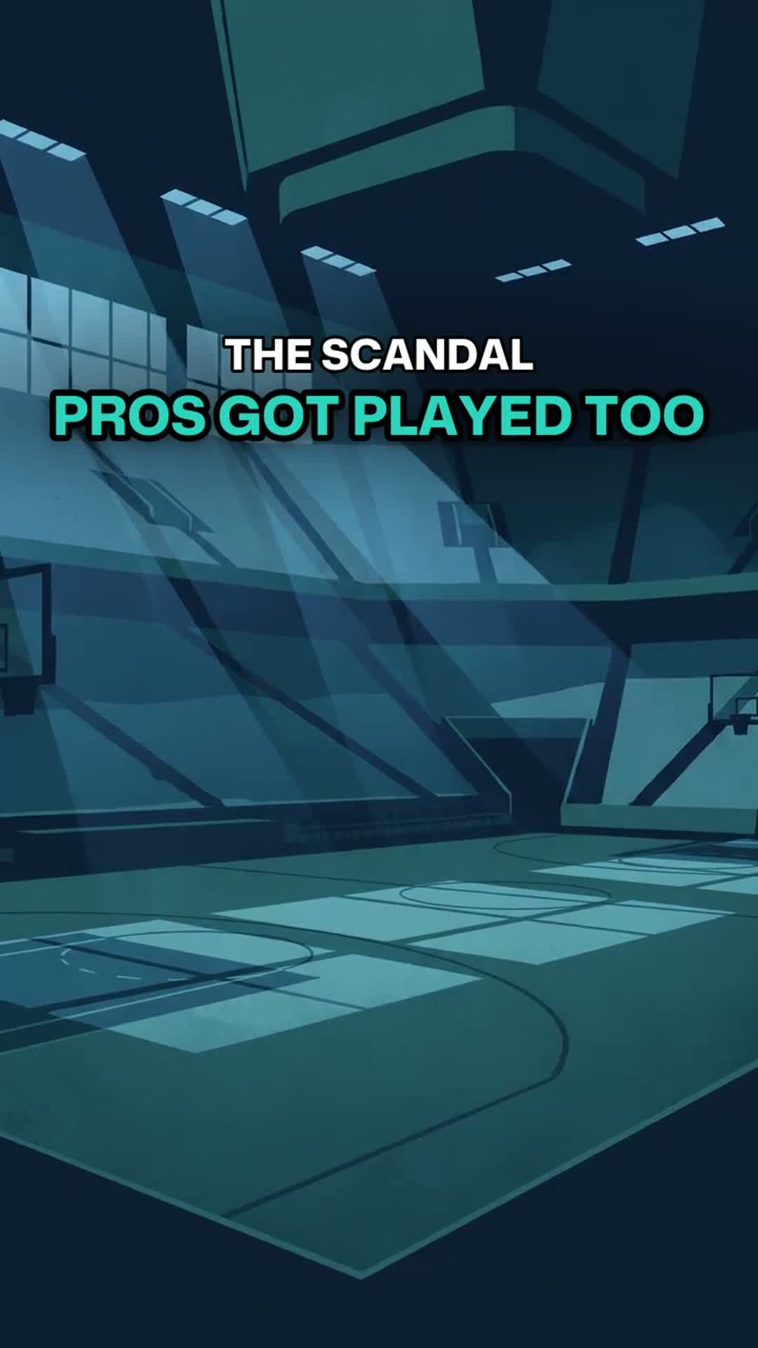 If the pros got pulled under poster